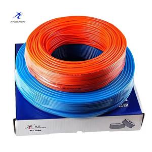 Xingchen PU Matériel 1/4mm 200 Mètres Bleu Orange Transparent Noir Couleur Polyuréthane Pneumatique Air PU Tube Tuyau - Product Image 5