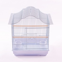 Cage à oiseaux pliable galvanisée pour attraper les pigeons sauvages de manière humaine avec entrée à sens unique pour attraper les pigeons et colombes dans des cages