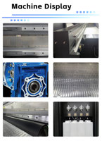 Imprimante à sublimation Fedar de 1.9 mètres de large avec 24 têtes d'impression industrielles Epson couramment utilisées pour l'impression sur tissu.