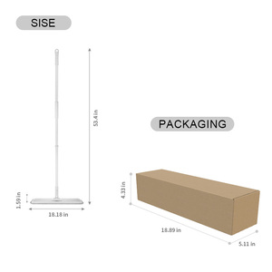 Meilleure Vente : Serpillère Plate <span class=keywords><strong>Grande</strong></span> <span class=keywords><strong>en</strong></span> Microfibre Écologique, Légère, Haute Durabilité, Rotation à 360°, avec Manche Extensible <span class=keywords><strong>et</strong></span> Tampons de Remplacement pour - Product Image 6