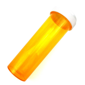 20 Dram 10 <span class=keywords><strong>Dr</strong></span> 13 <span class=keywords><strong>Dr</strong></span> Click Thumb Tab Tapas reversibles botellas naranjas Medicina de plástico Píldora Prescripción Viales Botella a prueba de niños - Product Image 6