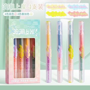 Chất lượng cao <span class=keywords><strong>Highlighter</strong></span> Marker với công suất lớn của màu sắc đôi kết thúc <span class=keywords><strong>Highlighter</strong></span> cho sinh viên để gạch chân điểm chính - Product Image 1