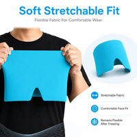 Bandeau réutilisable chaud/froid pour la tête, bonnet en gel pour soulager les migraines, les maux de tête, la fièvre, le stress et favoriser la récupération du sommeil