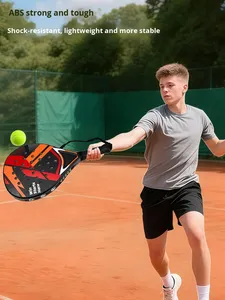 Nouvel ensemble de raquettes de padel en ABS, léger, pour sports de plein air, entraînement <span class=keywords><strong>physique</strong></span> des jeunes, poignée G2, vente en gros - Product Image 5