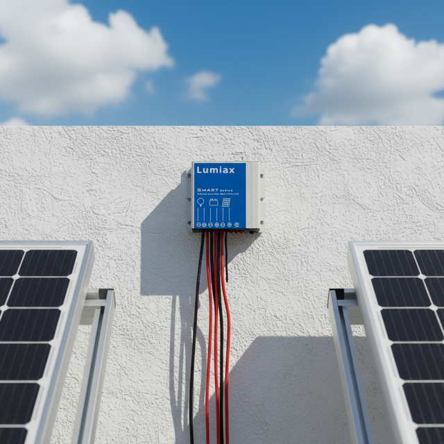 12V 24V 10A PWM IP67 Solar Charge Controller with LED Display for Solar Street Light Outdoor & Home Use 180W Max PV