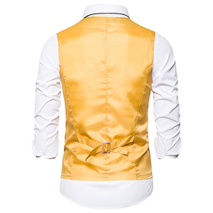 <strong>Mens</strong> Classic Paisley Jacquard <strong>Vests</strong>(Suit <strong>Vest</strong>+Bow Tie)2 Pieces <strong>Men</strong> Slim Fit Colete Waistcoat Gilet Party Wegle Buttons Waistcoat - Product Image 5
