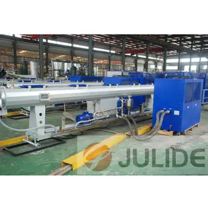 New model custom transparent robust PVC conduit pipes extrusion making manufacturing production machine for small business