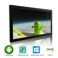 PC Todo en Uno Android Capacitivo IPS de 21.5 Pulgadas, Rockchip RK3568, Carcasa de Plástico sin Ventilador para Kiosco, Señalización Digital, Terminal de Información