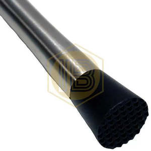Mortai con manico in acciaio inossidabile e punta in nylon - Product Image 1