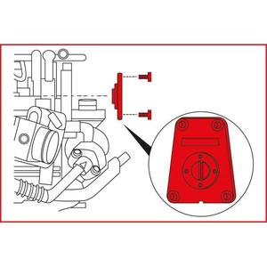 KS TOOLS-Juego de herramientas de sincronización de motor 400,0050 para GM / Opel (6 uds)-EAN 4042146424773 MOTOR Y JUEGO DE DISTRIBUCIÓN - Product Image 2