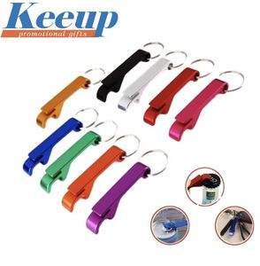 Décapsuleur porte-clés personnalisé avec logo, articles promotionnels en gros, souvenirs publicitaires en métal pour événements d'entreprise - Product Image 1