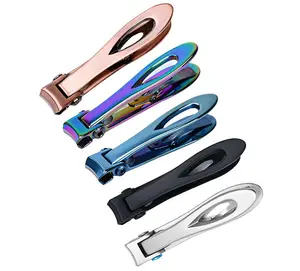 Professional beauty car large wide jaw nail cutter file stainless steel Germany nail clipper for thick toe nails