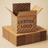 Offre Spéciale personnalisé expédition échantillon gratuit boîtes en papier emballage boîte personnalisée en carton ondulé avec logo