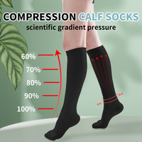Chaussettes de compression pour femmes et hommes, circulation 15-20 mmHg, meilleur soutien pour la course à pied, le cyclisme, CCL2