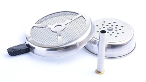 Hookah khói nồi Carbon phân vùng vật liệu kim loại chicha Carbon lưới tin miễn phí hookah phụ kiện hookah than Bát đất sét - Product Image 4