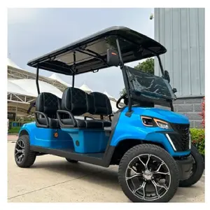 Pemasok Tiongkok tepercaya sesuai pesanan 4 kursi BUGGYPRO 4 kereta Golf elektrik Mini kereta Golf elektrik murah