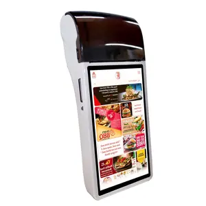 Impresora de recibos de 58mm, dispositivo de impresión móvil con Android 2021, POS terminal, aplicación loyverse, para restaurante, nueva versión 8,1