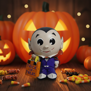 Linda Estatua de <span class=keywords><strong>Vampiro</strong></span> de Halloween de la Marca KW, Bolsa de Dulces, Resina, Diseño Personalizable, Decoración de Jardín al Aire Libre, Decoración Navideña para Patio - Product Image 2