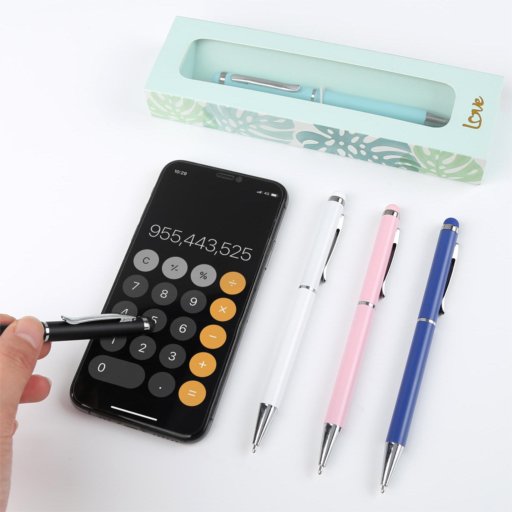 TTX, оптовая продажа, многофункциональная металлическая тонкая Шариковая ручка для сенсорного экрана