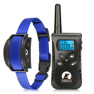 Dispositif professionnel de dressage de chien à distance, <span class=keywords><strong>portée</strong></span> de 1000 pieds, collier à choc et à vibration pour un entraînement comportemental efficace - Product Image 1