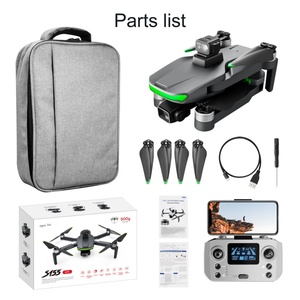 โดรน S155 Long Fly 3 แกนกันสั่น รองรับกล้อง 4K HD พร้อม GPS บลัชเลส ถ่ายภาพทางอากาศ ควบคุมด้วยรีโมทคอนโทรล เหมาะสำหรับมือใหม่ พับเก็บได้ ระยะบิน 5 กม. - Product Image 2