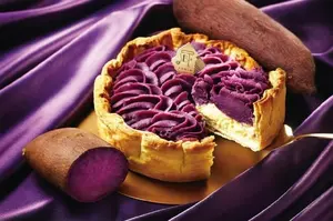 Concentrato di patate dolci viola di colore naturale/polvere per bevande, dolciumi, marmellata. Colorazione di gelatina, prodotti da forno, ecc