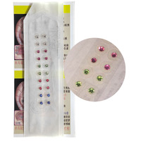 50 sachets MIX en gros de graines auriculaires pour acupuncture, bijoux d'acupression, graines auriculaires jetables, ventouses auriculaires, patchs pour points d'acupuncture auriculaires
