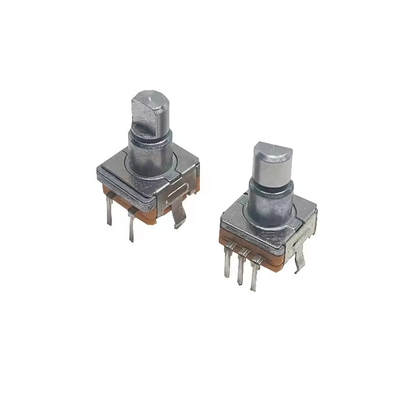 5uds EC11 <strong>Encoder</strong> <strong>Switch</strong> with <strong>push</strong> Button <strong>Switch</strong> Turn Left or Right Self Reset <strong>Rotary</strong> <strong>Encoder</strong> 5 pin DIP Type <strong>11mm</strong> shaft