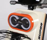 Trottinette Électrique Urbaine pour Adultes, Moteur 400W, Batterie Plomb-Acide 48V, 3 Vitesses, Porte-Bagages Arrière, Intelligente, Autonomie 60km/50km, En Promotion