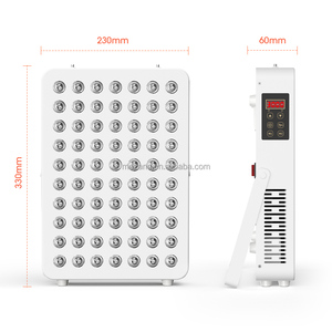 Panel de Terapia de Luz Roja OEM Económico de 100W 70-LED 660nm 850nm QB70-PLUS Tamaño de Escritorio para Bienestar en Casa y Spa con Certificación CE RoHS - Product Image 4