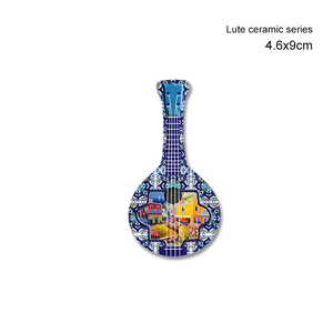 Vente en gros <span class=keywords><strong>de</strong></span> céramique décorative créative Pipa aimants pour réfrigérateur autocollants personnalisés sublimés pour carreaux et cadeaux souvenirs magnétiques doux - Product Image 5