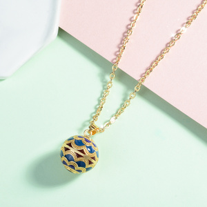 Collana Bola del Suono per Maternità, Chiamatrice d'Angelo, Bola Messicana con Elefante, Gioiello per la Gravidanza e la Festa della Mamma - Product Image 3