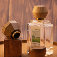Vietnam hecho a mano WeWood corona ceniza madera Spray botella de Perfume tapas elegante tapa de madera para botellas país-producto auténtico