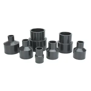 WF UPVC ANSI 1/2-4" Reducing Coupling PVC Pipe Fittings Reducer For Chemical Industry