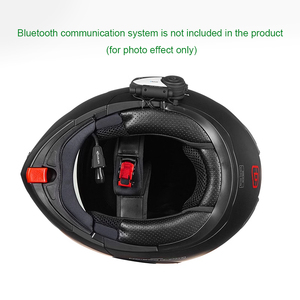 B700 yeni satış ECE sertifikası motosiklet kask çift Lens tam yüz kask motosiklet kask yukarı çevirmek - Product Image 3
