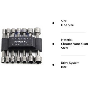 Set di strumenti per punte da trapano per Driver Premium 14 pezzi chiave a vite per 1/4 ''chiavi esagonali Driver - Product Image 1