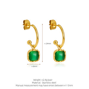 Conjuntos de Joyería de Moda para Mujer, Collar y Pulsera de Acero Inoxidable Hipoalergénico con Baño de Oro PVD de 14k y 18k, Resistentes al Deslustre - Product Image 6