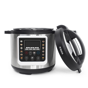 Cuisinière à pression électrique avec cuve intérieure en aluminium antiadhésive SS 304 5 L 6 L 8 L 10 L <span class=keywords><strong>12</strong></span> L Pot à économie d'énergie pour mijoter et faire du yaourt. - Product Image 2