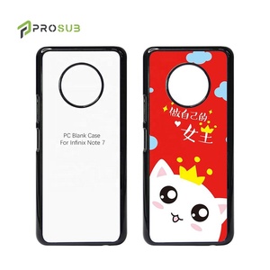 Prosub Sublimation housse de téléphone étuis de protection <span class=keywords><strong>pour</strong></span> Tecno Infinix Note 7 Sublimation PC <span class=keywords><strong>coque</strong></span> de téléphone - Product Image 1