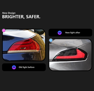 Nuevas Luces Traseras LED Transparentes de Actualización para Z4 E89 2009-2016, 6000K, 6000 Lúmenes, 36W, 12V, Plug and Play, OE MR-BM-09-16-Z4-E89-JDG - Product Image 2