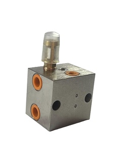 Hai dòng dầu bôi trơn đa dạng phun nhà phân phối tiến bộ đo mỡ Dispenser khối chia van - Product Image 2