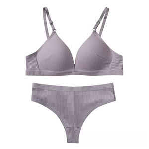 Ingrosso 2024 da donna in puro <span class=keywords><strong>cotone</strong></span> mutandine perizoma con <span class=keywords><strong>reggiseno</strong></span> da <span class=keywords><strong>reggiseno</strong></span> da donna con Set di mutandine in <span class=keywords><strong>cotone</strong></span> - Product Image 5