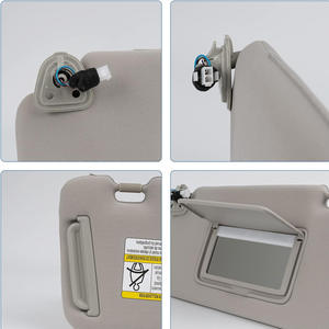 Pare-soleil Nissan Murano 96401-1AA1B Gris Côté Gauche avec Lumières Matériau PVC - Product Image 4