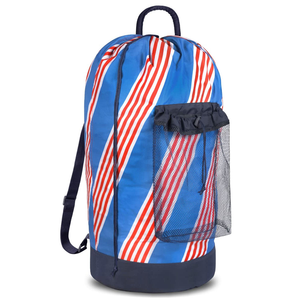 Nhà Máy Bán Hàng Trực Tiếp Nổ Giảm Giá Oxford Polyester Cắm Trại Gấp Túi Giặt Kéo Sợi Dây Thừng Tùy Chỉnh Kích Thước Màu Sắc Cho - Product Image 3