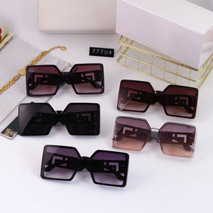 Lunettes de soleil Light Shade MP704, vente en gros, design carré, UV400, luxe, surdimensionnées, pour femmes, 2022 - Product Image 6