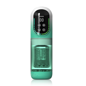 자동 남성 자위컵: 흡입 진동 리얼 질 포켓 푸시 남성 오럴 섹스 자위 기구 - Product Image 1