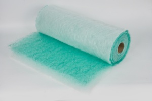 El lado de <span class=keywords><strong>barlovento</strong></span> es verde, el lado de sotavento es blanco, cabina de pulverización, filtro de aire de fibra de vidrio, rollo de medios de filtro de parada de pintura a la G3-G4 - Product Image 5