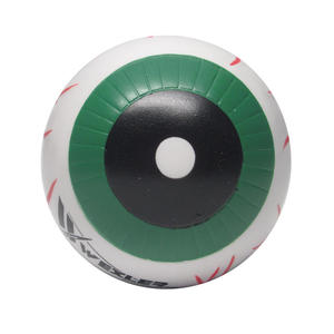 Balles anti-stress personnalisées en forme d'œil, logo publicitaire, mousse PU, à presser, iris effrayant, cadeau de bureau, anatomie d'Halloween - Product Image 3