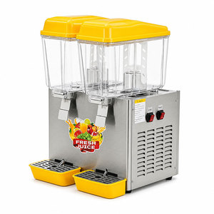 Machine à slush, distributeur de boissons froides, 16L*2, machine à slush à réservoir unique, acier inoxydable 304 pour kiosque - Product Image 1