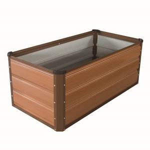 3x1.6 Rectangulaire exterieur en acier galvanise lit de jardin sureleve pour les herbes fleurs légumineuses - Product Image 5